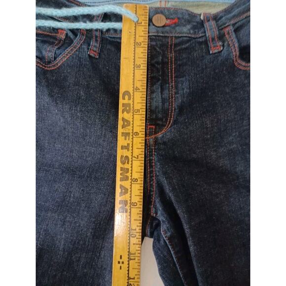 RARE Anthropologie Holding Horses Dark Selvedge Denim Straight Leg‎ Womens W30 - Picture 5 of 8